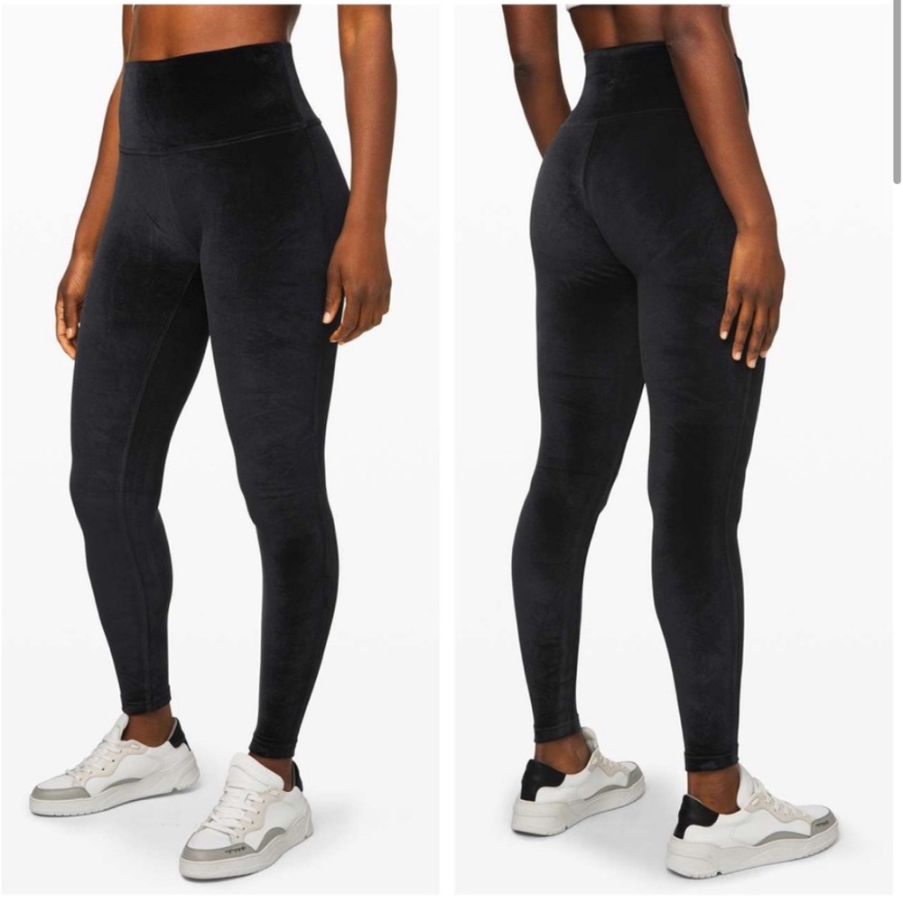 Velvet Lululemon Wunder Under Leggings